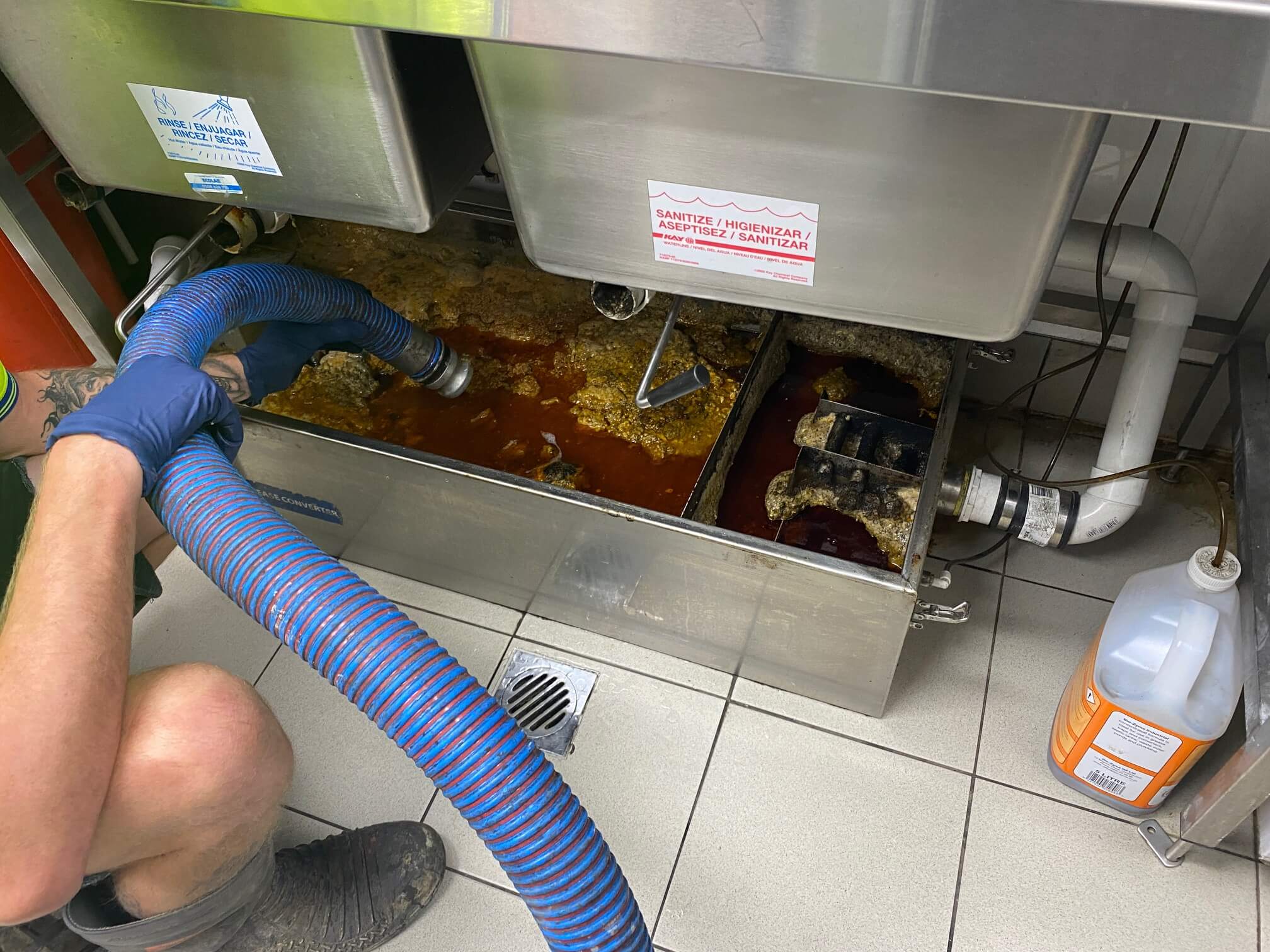 Grease Trap Cleaning in Savage